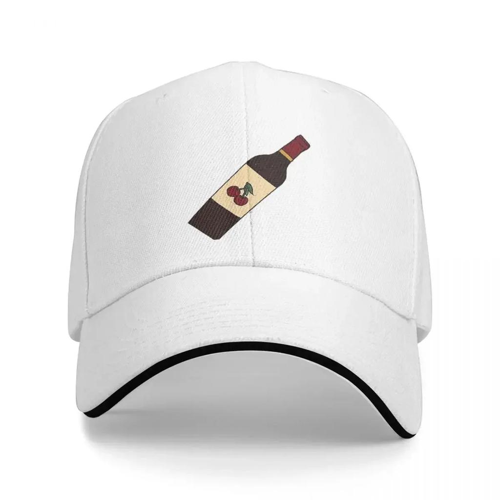 New Cherry Wine Cap Fashion Casual Baseball Caps Adjustable Hat Hip Hop Summer Unisex Baseball Hats Customizable Polychromatic