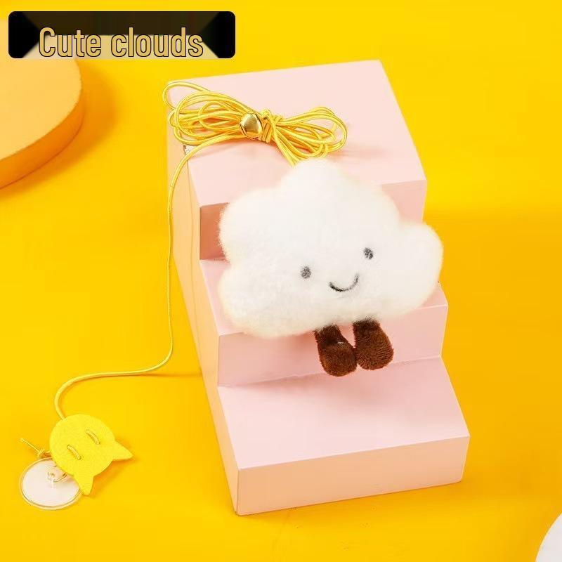 Door-Hanging Cat Toy: Feather, Bell & Mouse for Self-Entertainment & Boredom Relief