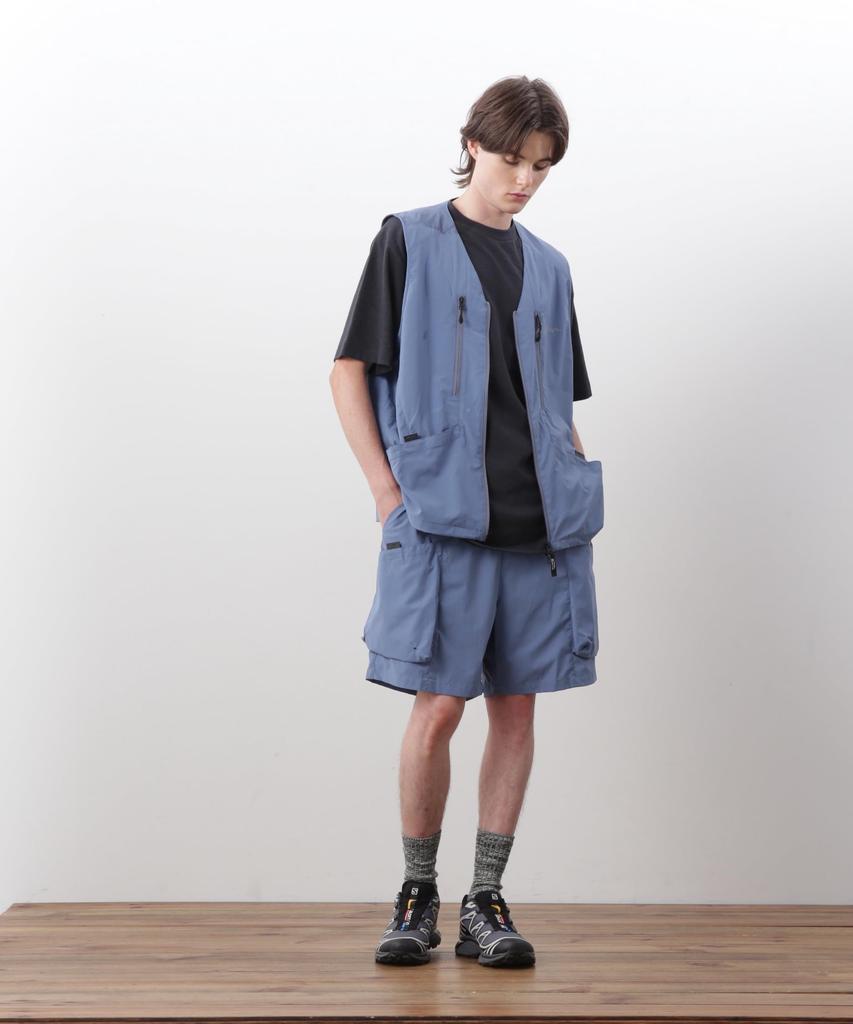 Manastash RIVER SHORT L 115 Blue Gray Men's 792-5113002