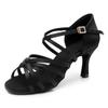 Scarpe da Ballo Latino da Donna Scarpe da Ballo da Sala Tacco Alto 7,5 cm Scarpe da Ballo Latino Tango Valzer