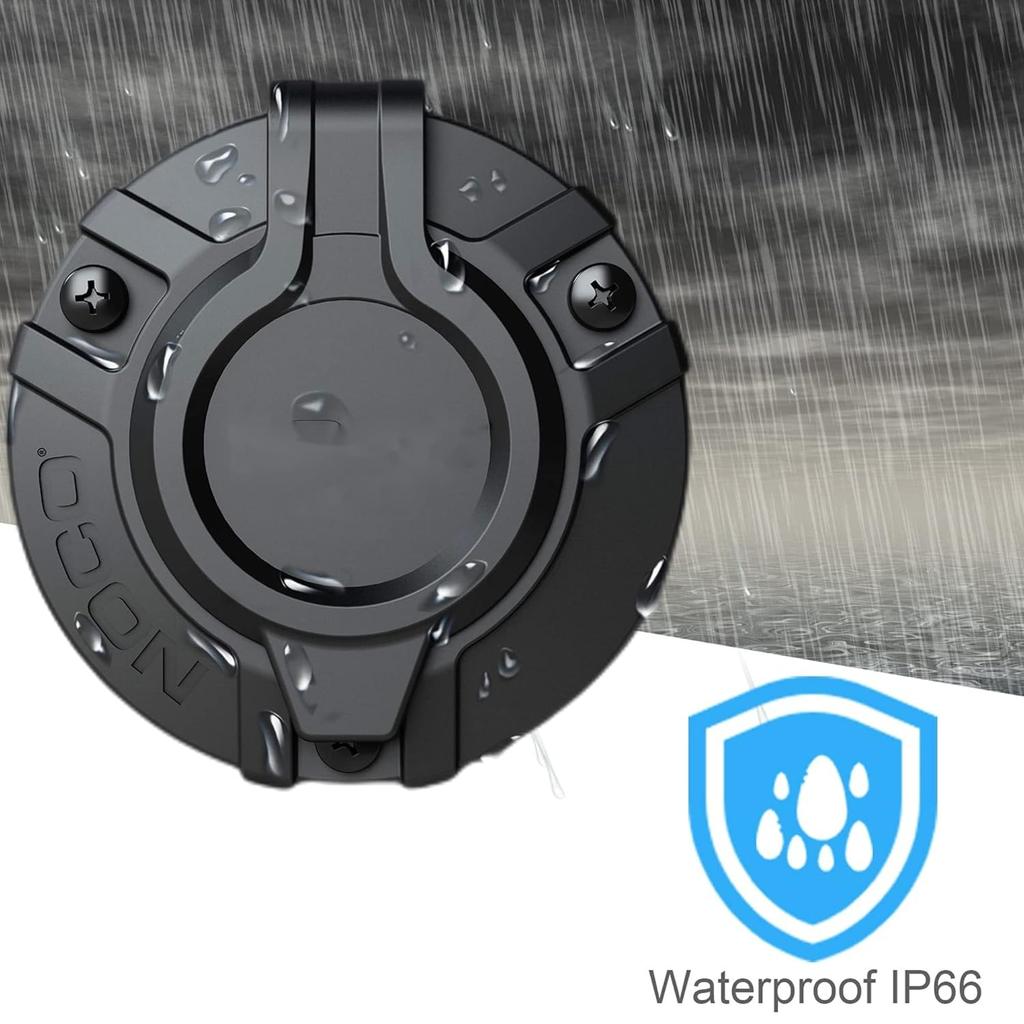 RV Shore Power Inlet Charger Plug 15 Amp AC Port Plug 125 Volt Power Inlet Socket And Waterproof RV Electrical Outlet Receptacle Box Integrated