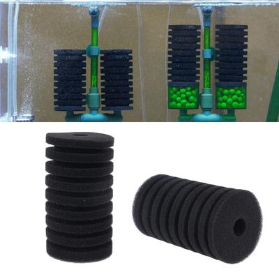 Aquarium Filter Sponge Replacement Media for Sponge Filters Biochemical Foam for Fresh Water and Salt-Water Fish for Tan