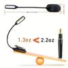 2025 New LED Reading Lamp No Harm To Eyes With Clip Bedside Lamp Portable Three-Speed Dimming Piano Score Lamp Night lighting