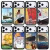 Classic Liners Ships Mobile Phone Case for IPhone 17 AIR 16pro Max 15 14 13 12 11 Bumper Cover