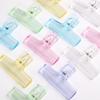 Student Eco-Friendly Thickened Acrylic Transparent Long Tail Jelly Clip Folder