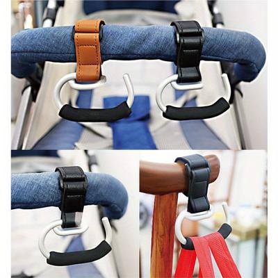 Outdoor-Haken Kinderwagenhaken Kinderwagen-Gurt PU-Ledergurt