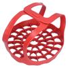 Silicone Steamer Multifunctional Portable Drain Basket Pressure Cooker Bakeware Sling