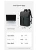 Men's Minimalist 15-Inch Waterproof Laptop Backpack for Business, Commute, or School