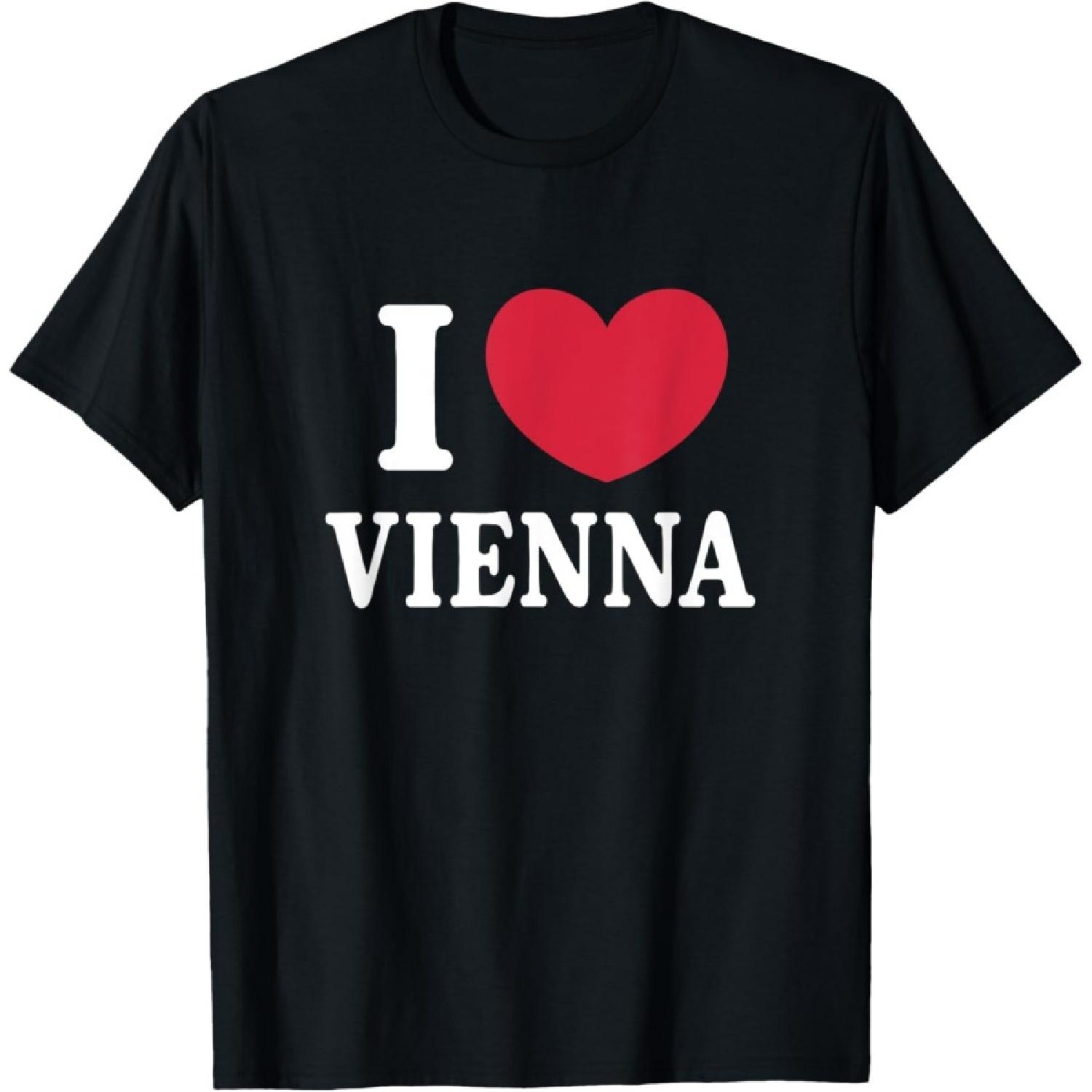 

I Love Vienna T-Shirt(1) XXXXXL чорний