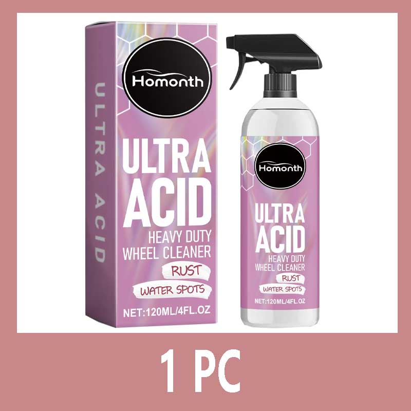 Heavy Duty Wheel Cleaner Heavy Duty Wheel Cleaner, Stain Removal Anti-Aging Anti-Dust Foam Cleaner 1PC
