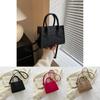 Small Shoulder Bag With Sewn Details For Casual Daily Use