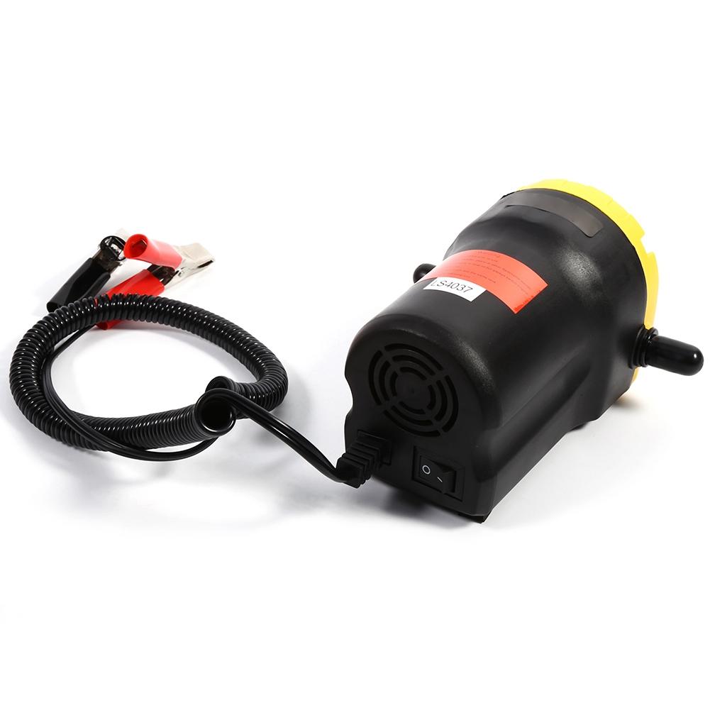 12V Diesel Oil Fluid Transfer Extractor Pump Electric Suction For Car Motorbike Boat