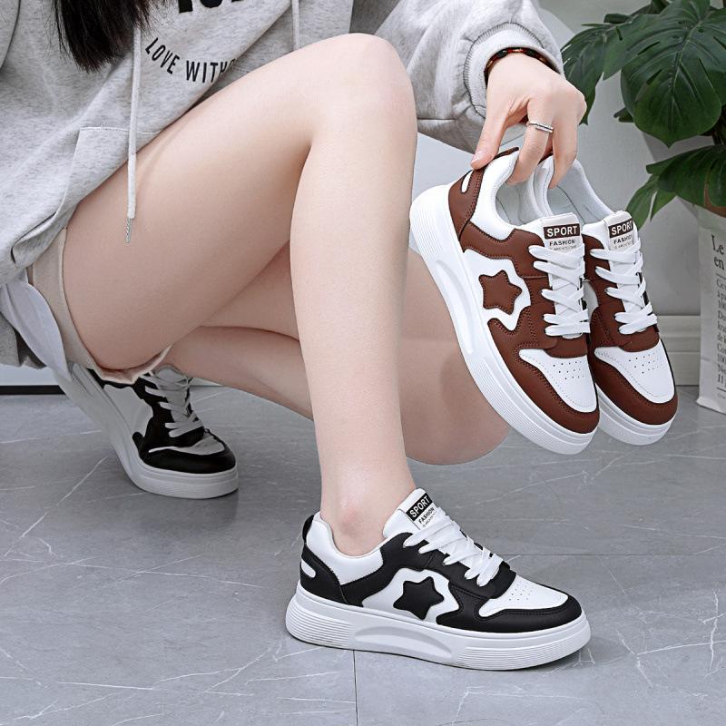 Board-Schuh, Damenschuh, Lässige Schuhe mit dicker Sohle
