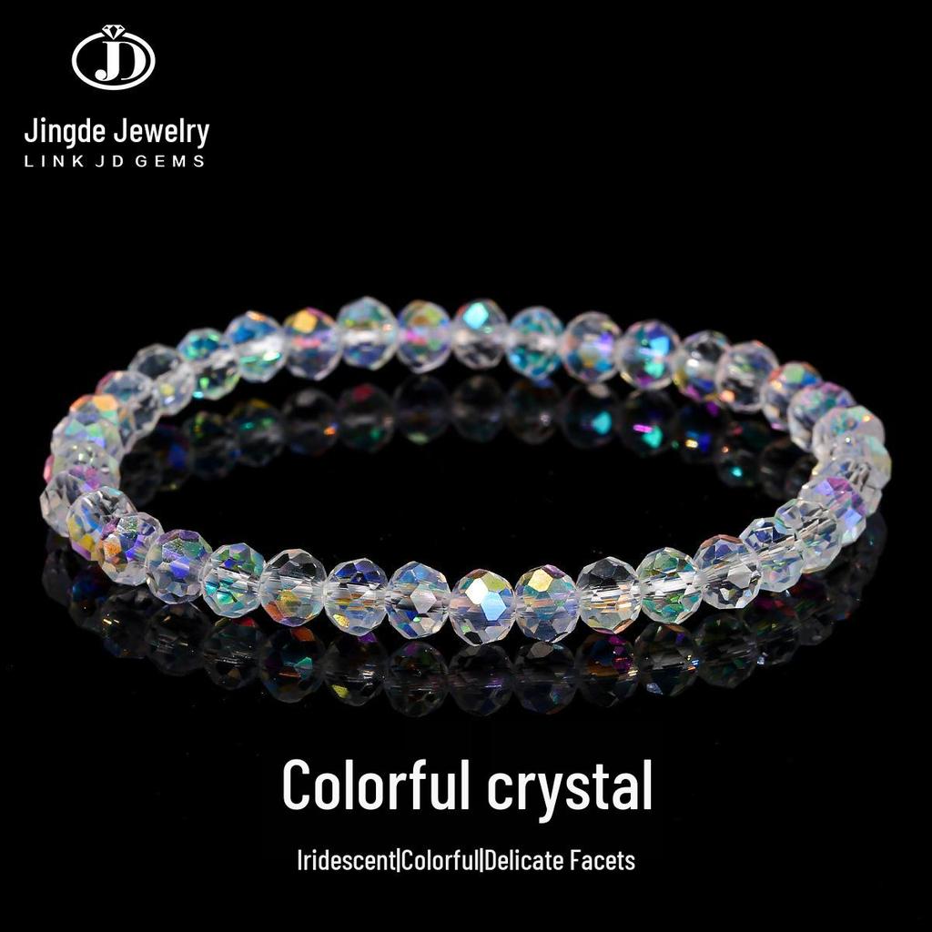 Jingde Austrian Crystal Bracelet - Girls' Japanese & Korean Style Valentine's Day Jewelry Gift