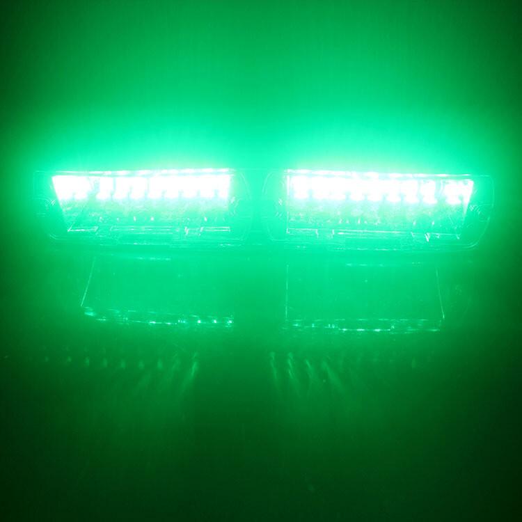 Amber 16LED Emergency Dash Car Vehicle Windshield Warning Flash Strobe Light 12V