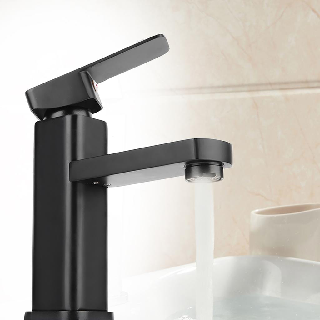 Becken Wasserhahn Einzigen Loch Waschbecken Kalt Heiß Mixer Wasserhahn Wasserfall Moderne Armaturen