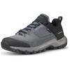 DECATHLON MH500 Comfortable and Versatile Waterproof Non-Slip Low Top Hiking Shoes Men's Black Grey