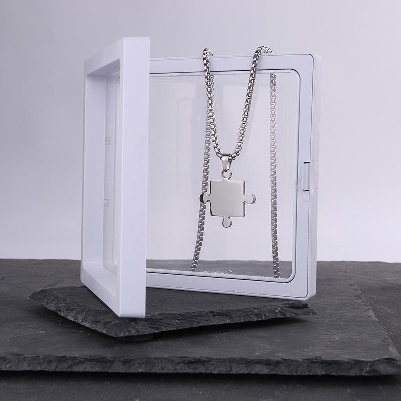 Men's Titanium Steel Hip Hop Pendant Necklace - Trendy, Non-fading Street Style