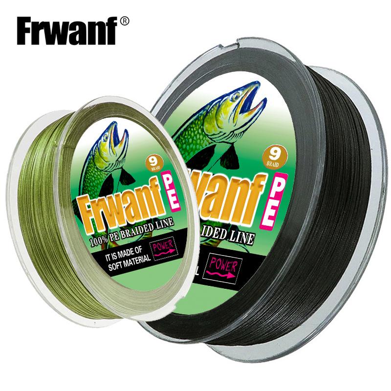 9-Strand 300m PE Rock Fishing Line - Dyneema Anti-Bite Lure for Sturgeon and Carp