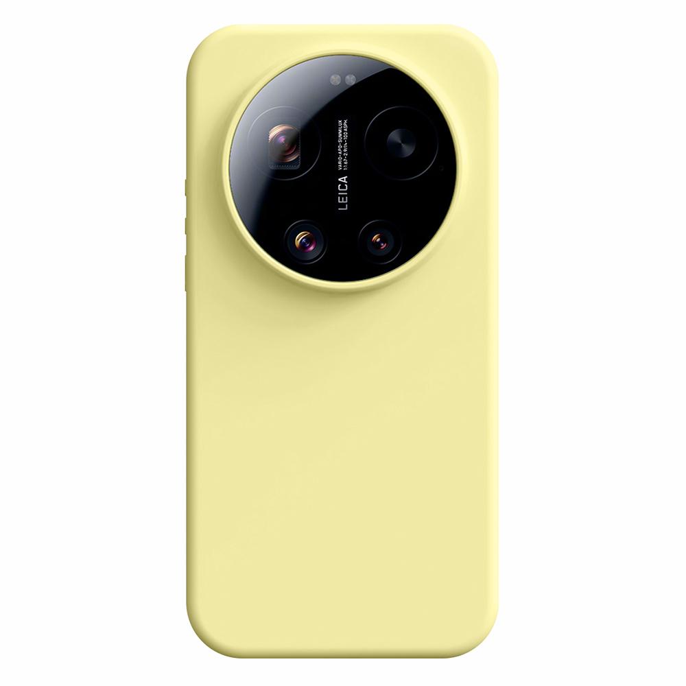 Voor Xiaomi 17 Ultra 5G Hoesje Huidvriendelijk Vloeibaar Siliconen + PC Telefoonhoes