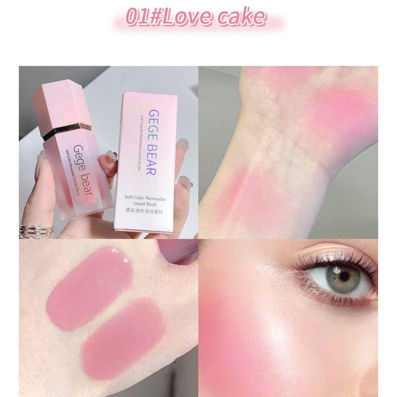 Gege Bear - 2 in 1 Liquid Blush - #01-#03