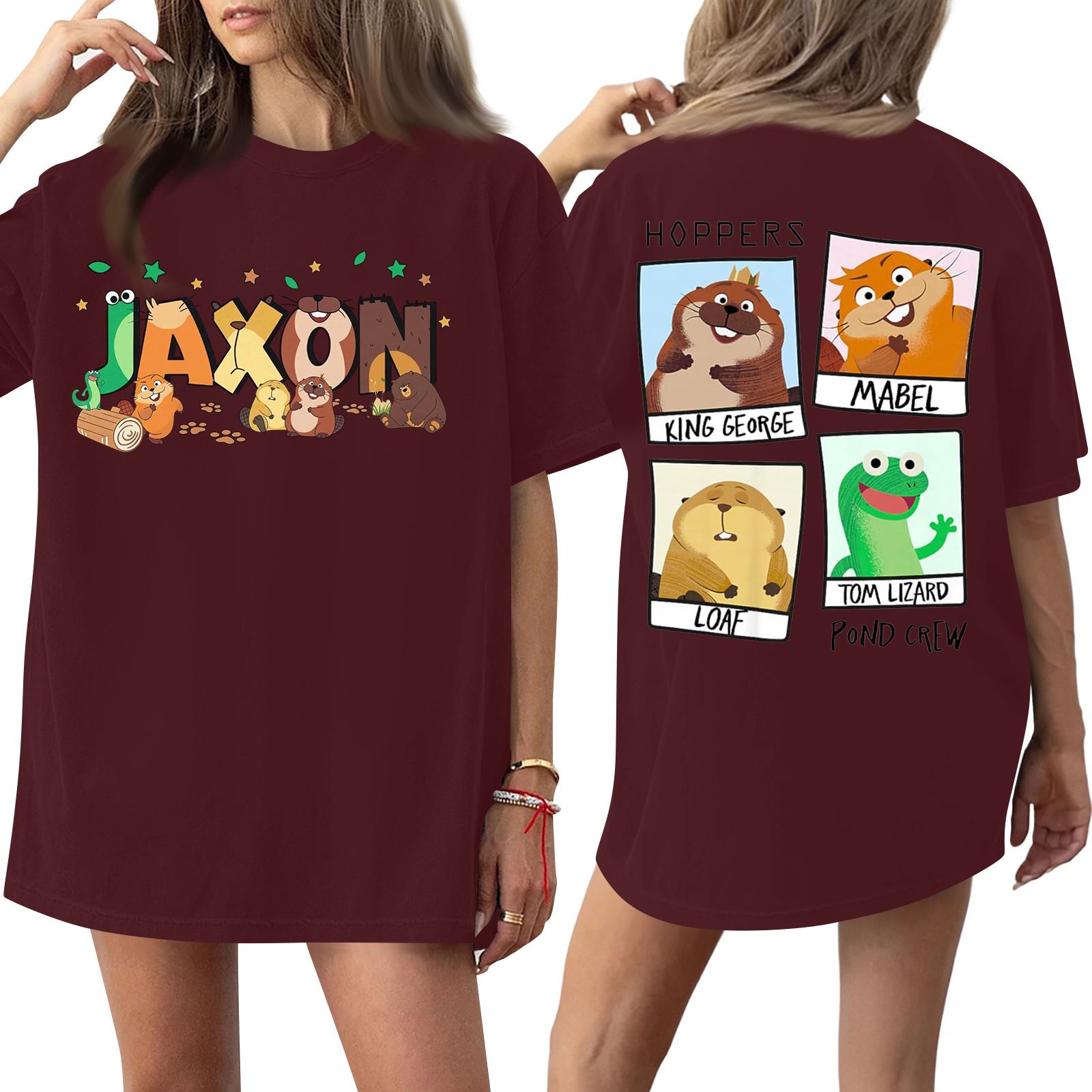 

Женская футболка с круглым вырезом и короткими рукавами с принтом M винный