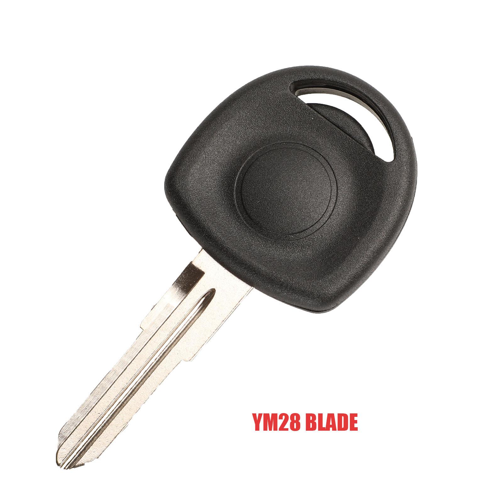 

jingyuqin 10p транспондерный чип-ключ оболочка для Opel Agila Combo Van Corsa Meriva Tigra Chevrolet Cruze HU46 HU43 HU100 YM28 неразрезанный for chevrolet небесно-голубой