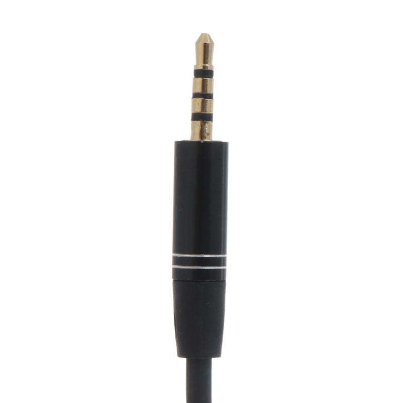 2.5mm To 2.5mm Audio Cable Jack Male To Male 2.5mm Jack Male Stereo Audio Aux Coiled Cord TRRS 2.5mm To 2.5mm Connector