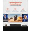 VEVOR Sound Bar for Smart TV, 2.0 Channel, 450 Mm Compact Soundbar TV Speakers for Projector, Bluetooth AUX Connection, Remote Control, Easy Setup