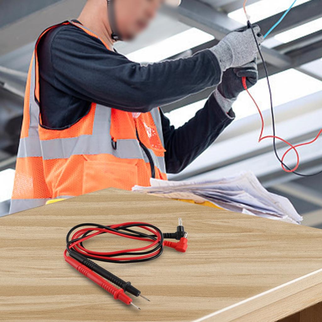 Versatile Multimeter Test Leads for Various Testing Applications