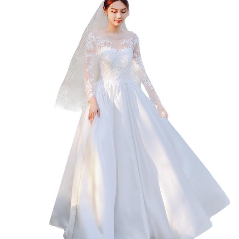 Jednoduchý svatební závoj: Jednovrstvý, Dvojvrstvý nebo Třívrstvý, 2m/3m Dlouhý se Železným Hřebenem