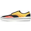 Jie Ao Walk Slip Resistant, Abrasion Resistant, Lightweight Low Top Skateboard Shoes Men's Black Yellow 112228017-4