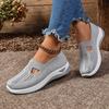 Fashion Women's Shoes Solid Color Breathable Sneakers Casual Sneaker Women's Summer Sneakers Low-top Knitted Casual Shoes Women Shoes