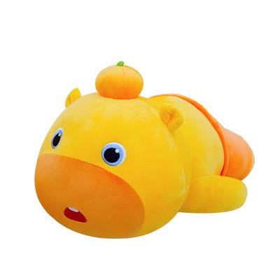 Genuine Capybara Lulu Plush Toy Cute Sleeping Pillow Soothing Doll Around Birthday Gift