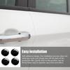 Car Lock Knobs, 4 Pcs Anti Blocking Car Keyhole Protector Decoration, Car Door Lock