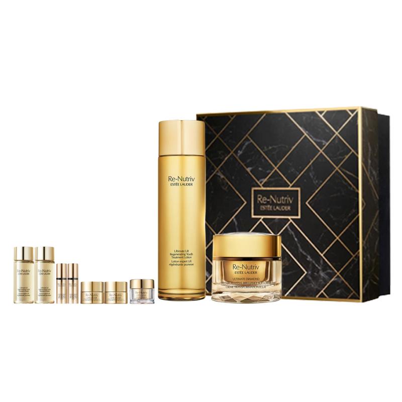 

ESTEE LAUDER High Luxury White Gold Water Cream Box Skincare Sets Tightening Hydrating Set Of Nine Gentle