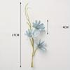 10pcs/lot  Simulated Flowers with Three Small Daisies for Wedding Decoration DIY Flower Arrangement Hotel Home Decoration and Simulated Flowers