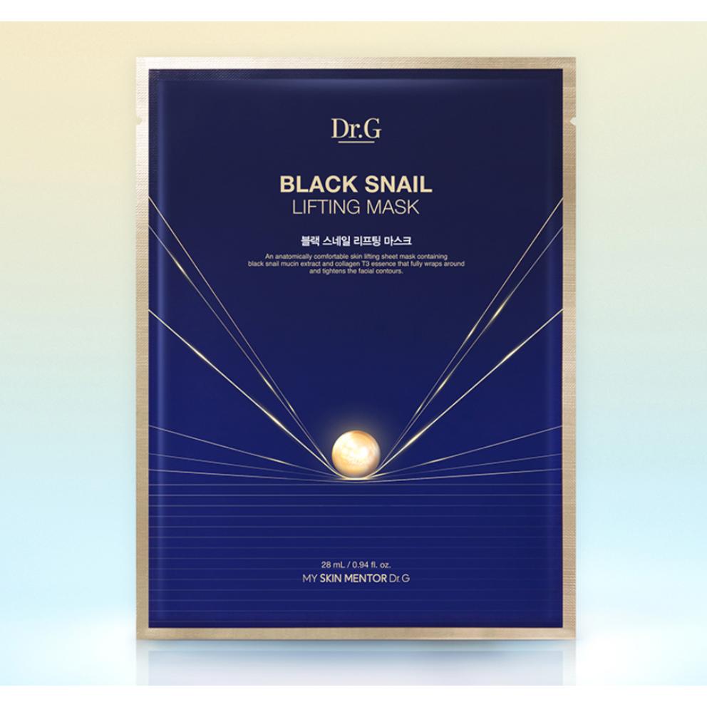 Dr.G Black Snail Lifting Maske, 5 Stück