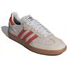 adidas Samba OG Branco Cristal Usado Vermelho Tênis Unissex Goma IG1380