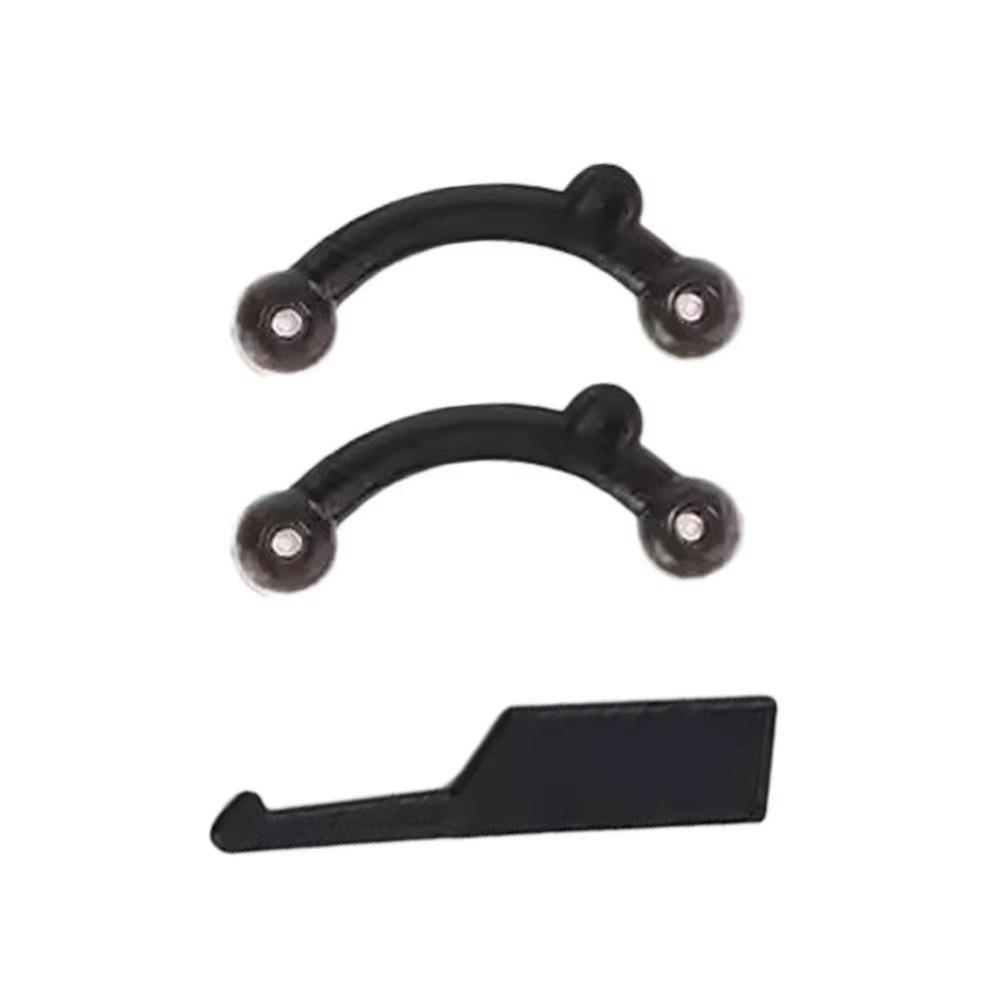 Незаметный формирователь носа Безболезненный Акриловый выпрямитель носа 3 размера Эластичный выпрямитель переносицы для взрослых Подростков Инструменты для красоты