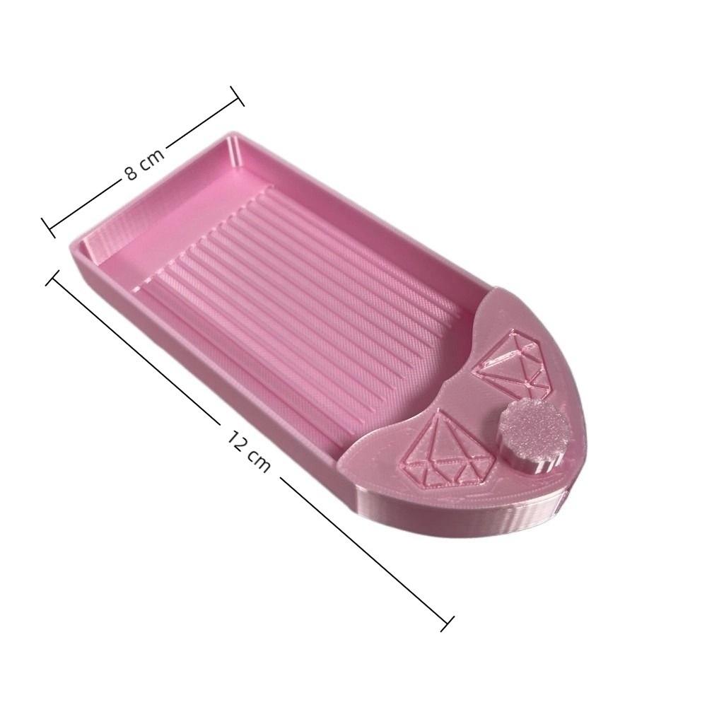 Silky Diamond Painting Tray With Base And Knob Diamond Art Tray  for 5D Diamond Painting Tool
