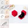 Three Jie Heart Shaped Diamond Inlaid Adjustable Opening Ring Wholesale Silver Jewelry