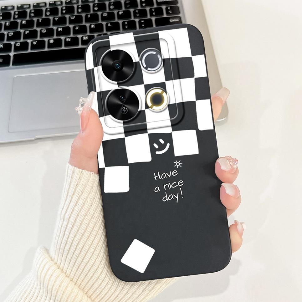 Luxury Fashion Coque For Itel P65 P671L Etui Moon Night Gothic Painting Phone Cases For ItelP65 P 65 Coques Soft Silicone Covers