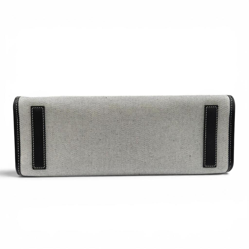 Pristine BURBERRY Tote Bag Freya Tote Canvas Women 8044137 Used