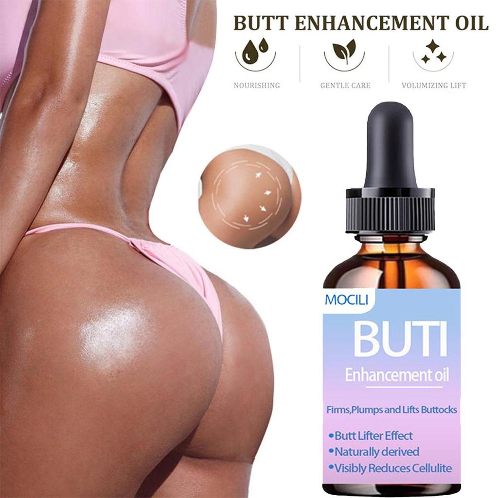 Sturdy, Bulging, and Picking Up Buttocks with a Natural Moisturizing Oil for the Buttock Puller Effect