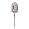 Stainless Steel Round Foot Nail Drill Bit Pedicure Foot Calluses Sanding Polishing Head for Cracked Skin Corns