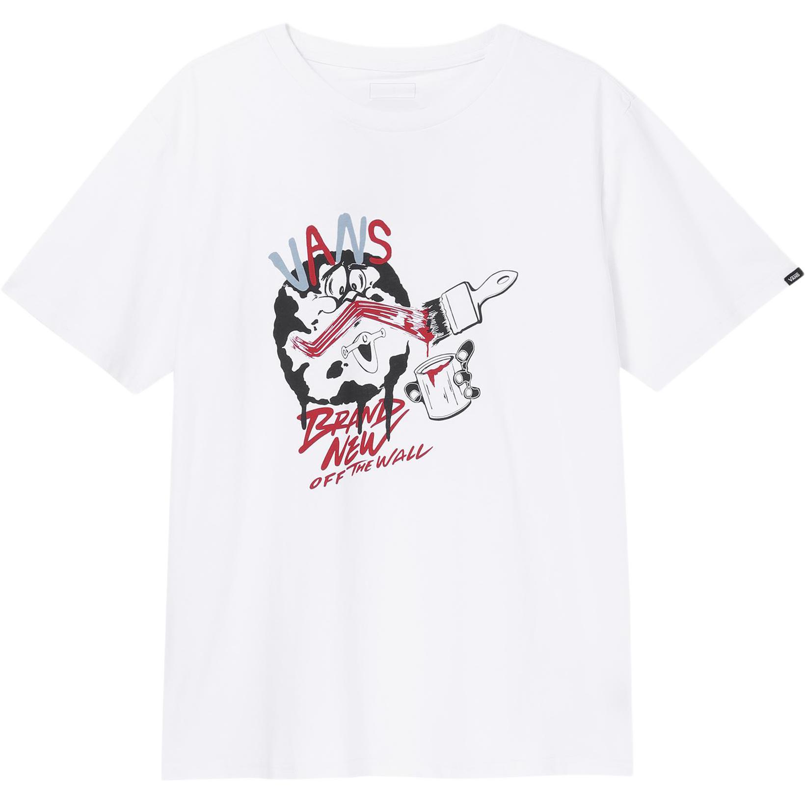 

Vans Футболка унисекс с коротким рукавом и принтом логотипа серии Outdoor Sports, белая, VN0A7TQGWHT L