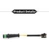 1pc Brake Pad Wear Sensor for Mercedes Benz Sprinter 2007-2020 TPU Rubber Black Rear Disc Break Pad Wear Indicator Sensor