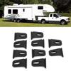 10pcs Portable Awning Hooks Clothes Hanger Organizer Rack Easy To Install for RV Campers