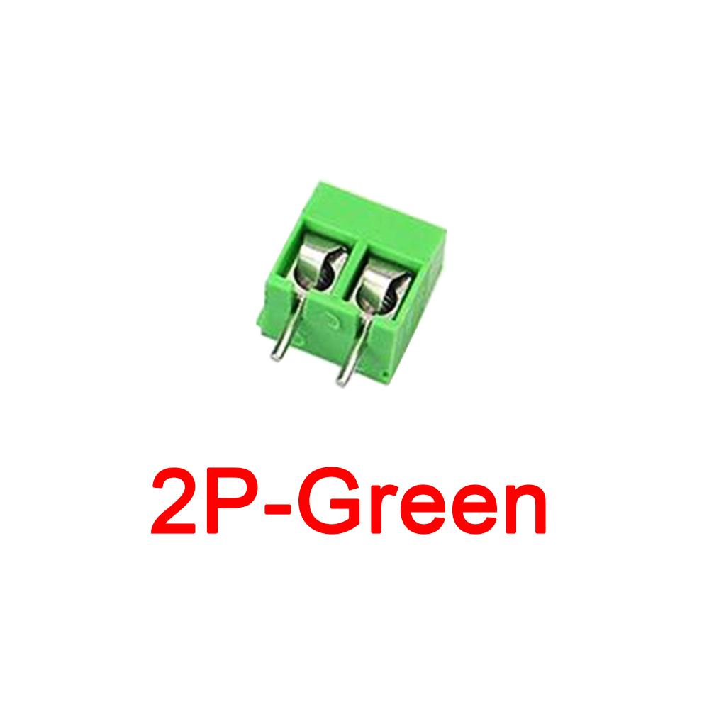 20KS KF301 KF301-2P KF301-3P KF301-4P KF301-5.0 Montáž na desku plošných spojů Modrá Zelená Rozteč přímých kolíků 5,0 mm Kombinovatelný konektor šroubové svorkovnice